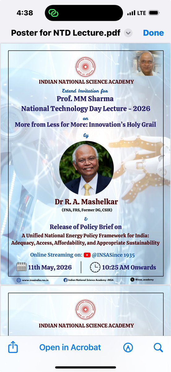 Raghunath Mashelkar tweet media