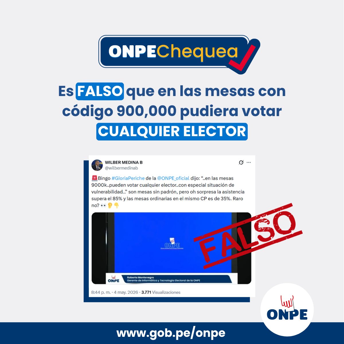 ONPE tweet media