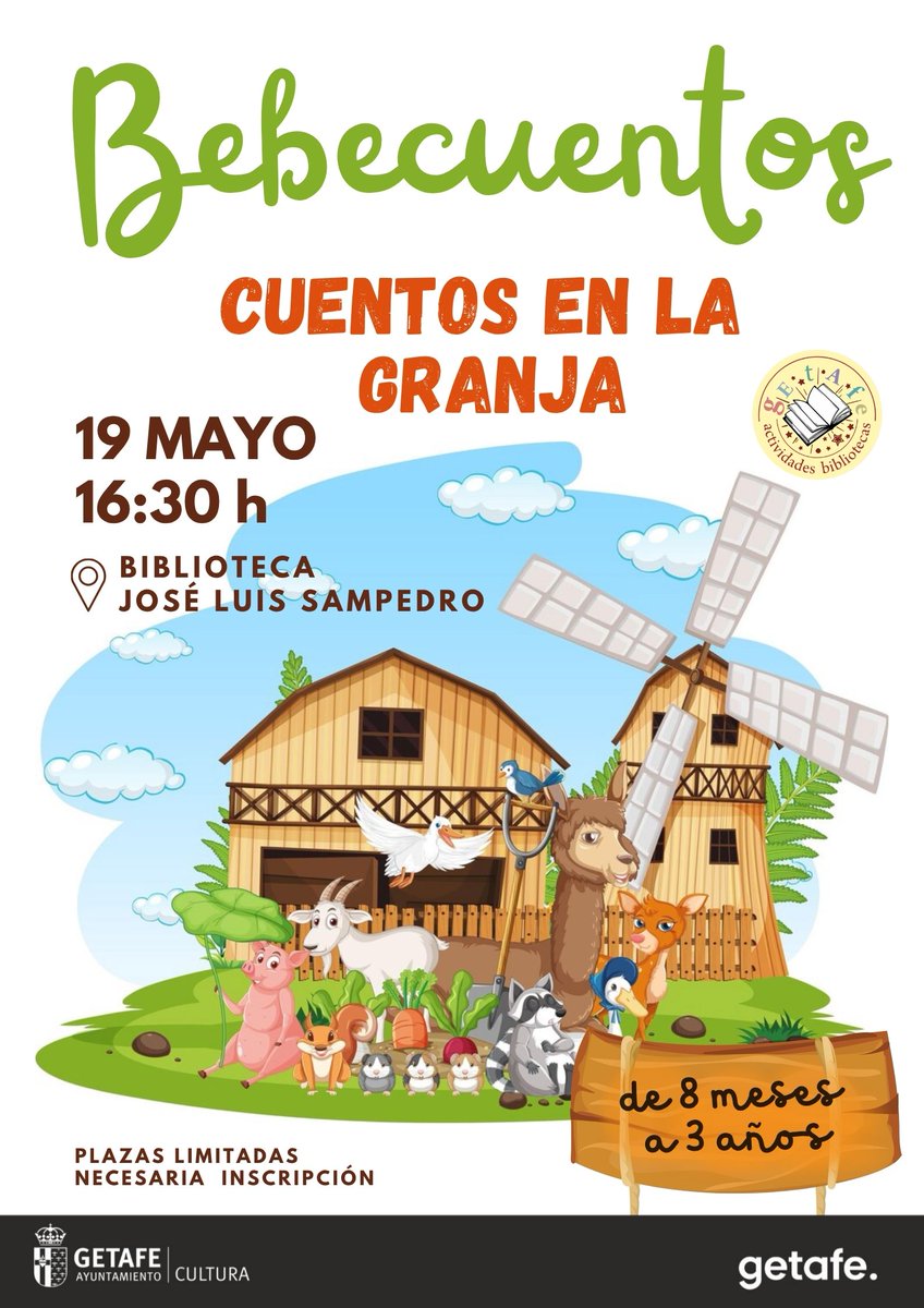 Bibliotecas Getafe tweet media