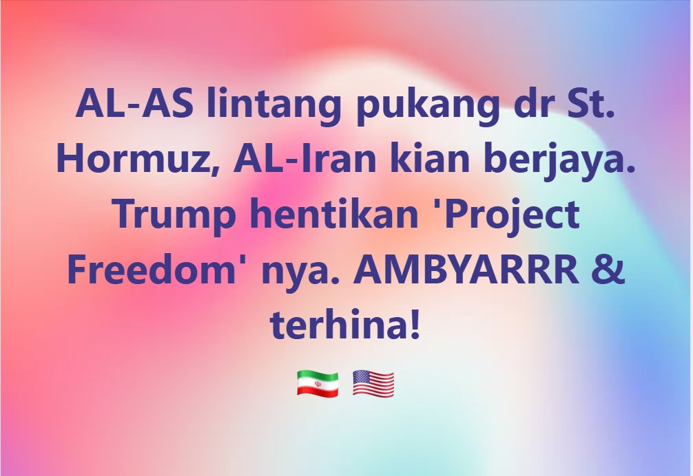 MUHAMMAD AS HIKAM tweet media
