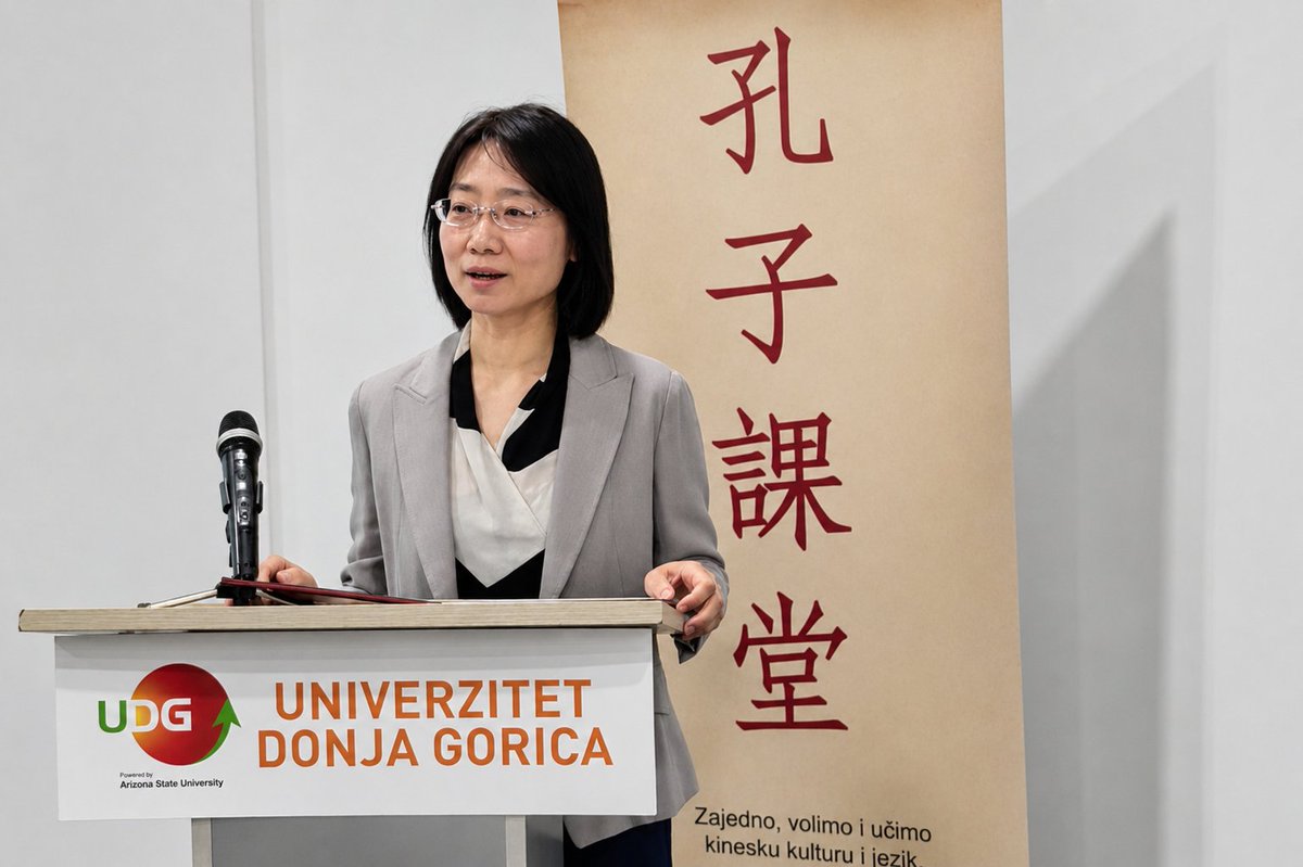 Chinese Embassy in Montenegro tweet media
