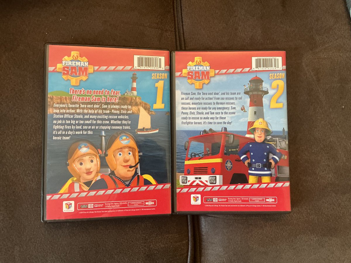 CadeCarrizales's tweet photo. Fireman Sam MOD DVDs from 2014!
#FiremanSam #SupportPhysicalMedia https://t.co/Mcw0HvxiIc