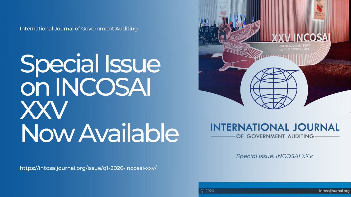 INTOSAI Journal tweet media