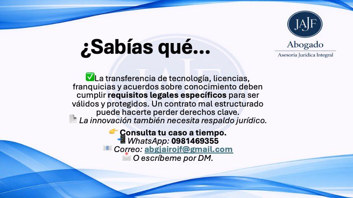 Abg. Jairo Jarrín Farías, Mgs. tweet media