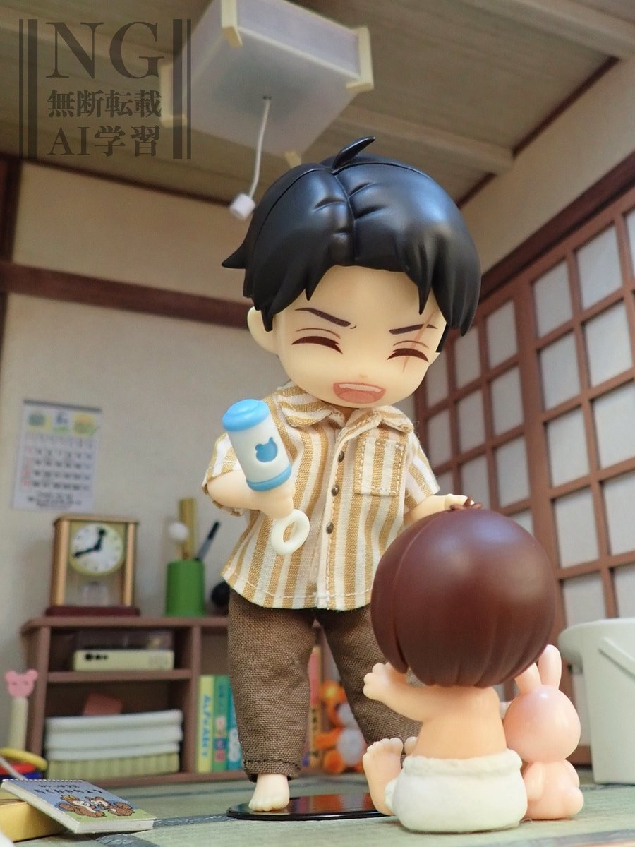 👶

#ねんどろいど #ねんどろいどどーる
#キタちゃんと一緒