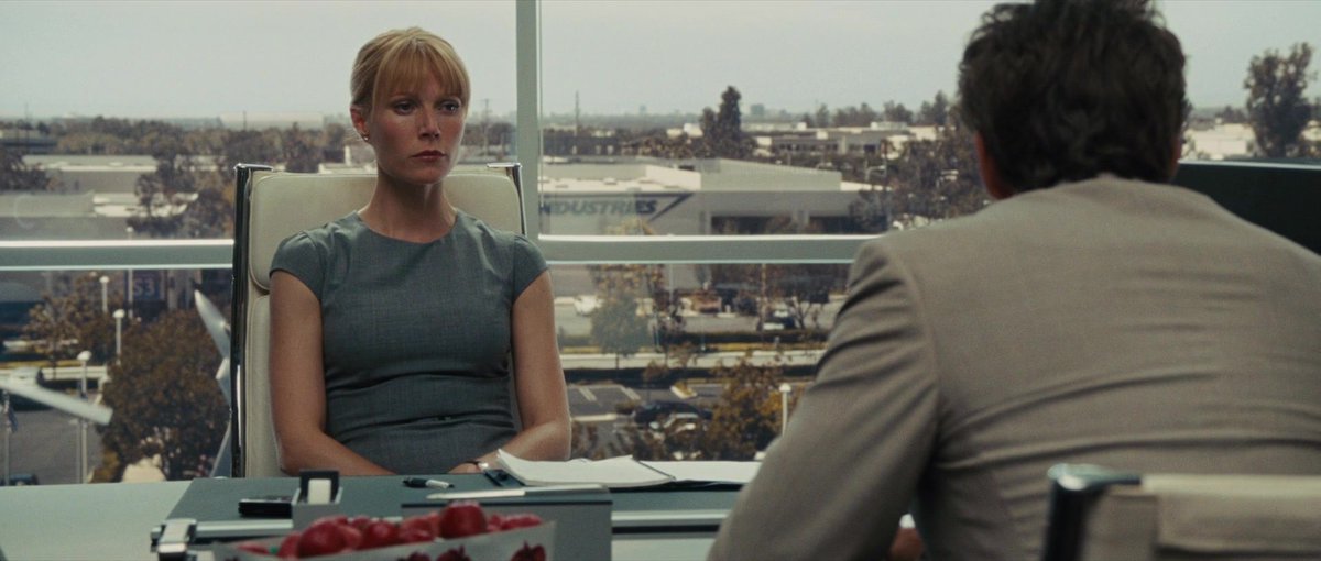 peppertcny's tweet photo. iron man 2 is basically 2 hours of pepper crashing out https://t.co/HUfhFOPGXB