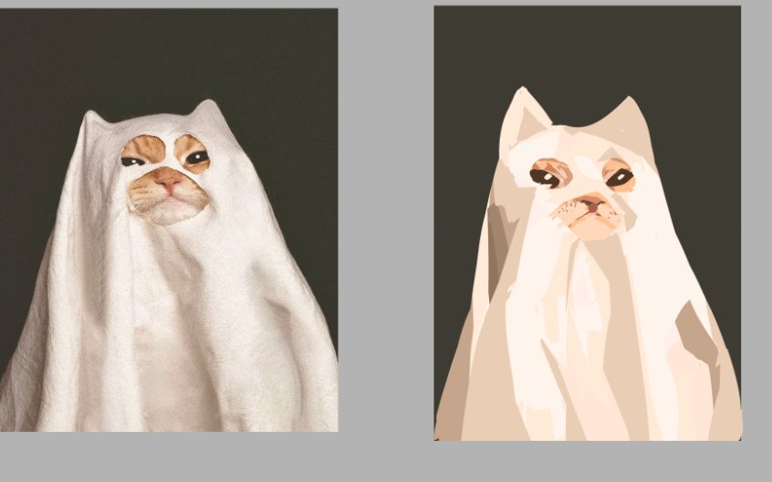 Cube__Void's tweet photo. Scary 👻 

Paint study 🥞💫 https://t.co/1KYWDe3Sie