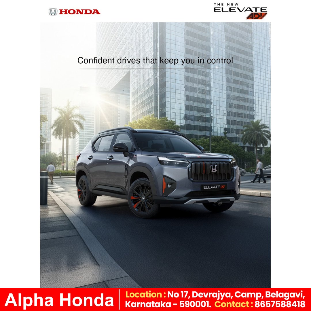 alpha_honda's tweet photo. No matter the terrain, the Honda Elevate ADV is ready for every journey.
From vast deserts to bustling city streets, elevate your drive wherever you go.

#HondaCarsIndia #HondaCars #ElevateADV #NewElevate #BoldMove #AlphaHonda #belagavi https://t.co/F3PYIrHkkU