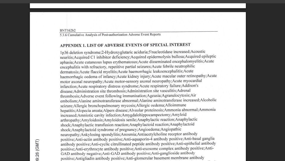 E não é que a Pfizer colocou a "infecção pulmonar por hantavírus" na sua lista de Eventos Adversos de Interesse Especial potencialmente advindos da "vacina" da Pfizer?  Que interessante.  Aqui o link para o documento confidencial nos arquivos da FDA 
downloads.regulations.gov/FDA-2022-N-090…