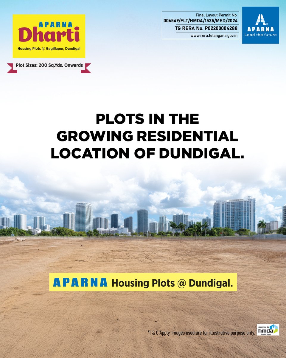 Aparna Group tweet media