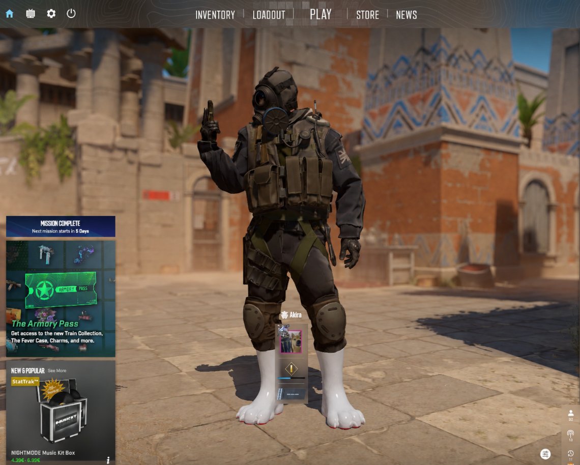 Ersan1337's tweet photo. @Siurrski @CounterStrike OMG I GOT THE FN PAW SOCKS IN 10 CASES https://t.co/JMFR0LHfiG
