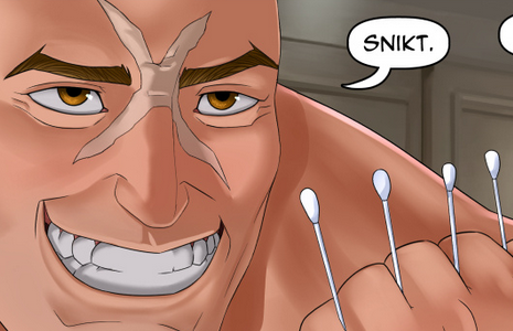 grrlpowercomic's tweet photo. Wolver-tip. Swabsverine? Q-verine! | 
Grrl Power #1458 - Chemical romance
https://t.co/R181D5AtpD #webcomic #superheroes #superheroine https://t.co/VeVSvANtb4