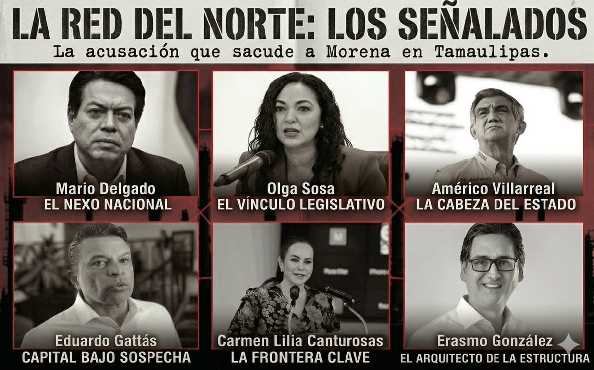 🚨 REVEALED: ALLEGED FUEL SMUGGLING NETWORK INSIDE TAMAULIPAS’ RULING 4T STRUCTURE 🚨

#Tamaulipas 📍 An internal fracture within Mexico’s ruling coalition has triggered a major political earthquake in northeastern Mexico.

Mario López Hernández, federal congressman from the