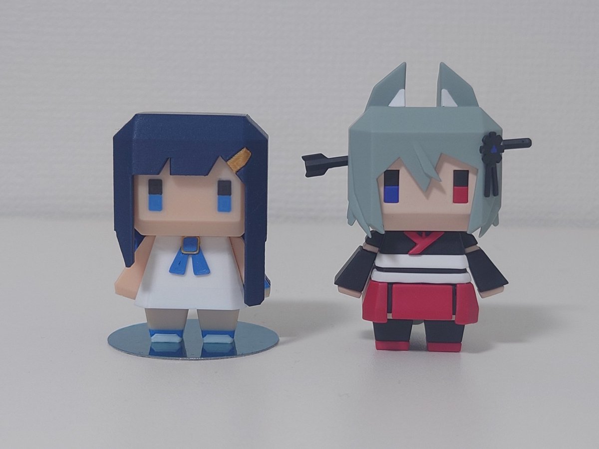 second222's tweet photo. ローポリ風丹下琴絵フィギュアの写真を撮り直したので初投稿です！( ･`ω･´)
※前の写真よく見ると前髪のところにまつ毛がついてた
#丹下琴絵
#琴絵之絵巻 https://t.co/NFTfCLWdZ0
