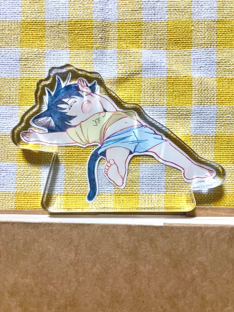ねこヴェさん ヘソてんアクスタ(Riesenradより) | 森のなか 
BOOTH通頒はじめましたー！よろしくお願いします！🐈‍⬛
#booth_pm 0mio0.booth.pm/items/8295765