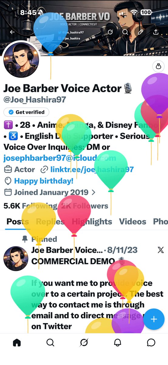 Joe Barber Voice Actor🎙️ tweet media