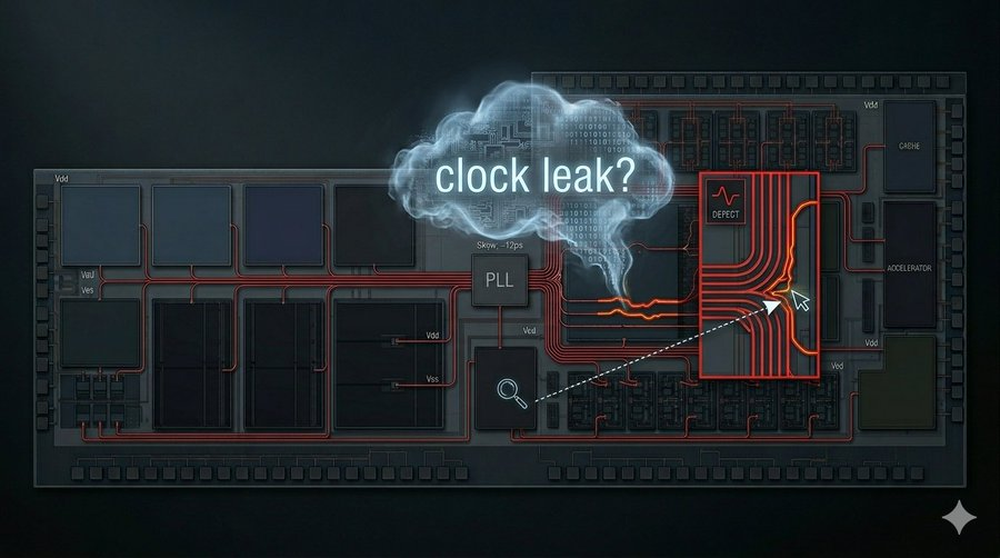 ___Ritvik___'s tweet photo. The clock looked clean, but a silent pulse slipped through..

The full article covers
• What a clock leak actually means
• Common causes for it
• Its consequences
• How are these identified during implementation
• Best practices to prevent them

https://t.co/kYQTSzPmez https://t.co/ZIPCm30DBD