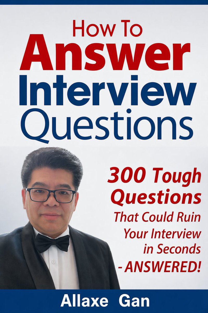 isabelsbooks's tweet photo. #Amreading #Newrelease: How To Answer Interview Questions - 300 Tough Interview Questions Answered by Allaxe Gan
Grab YOUR Copy NOW: https://t.co/R22aQvVAi4
#Books #Bookboost #Mustread #Kindle #Jobs #JobInterviews #Kindleunlimited #Bestseller https://t.co/OTzFLZrujR