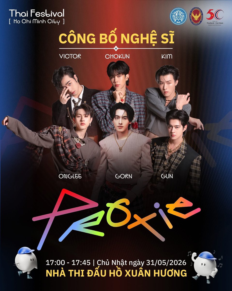 พ้อกสีอินโฮจิมินห์ again
31 may ชมฟรรรรรีคับ ♥️

#thaifestivalinhcmc2026