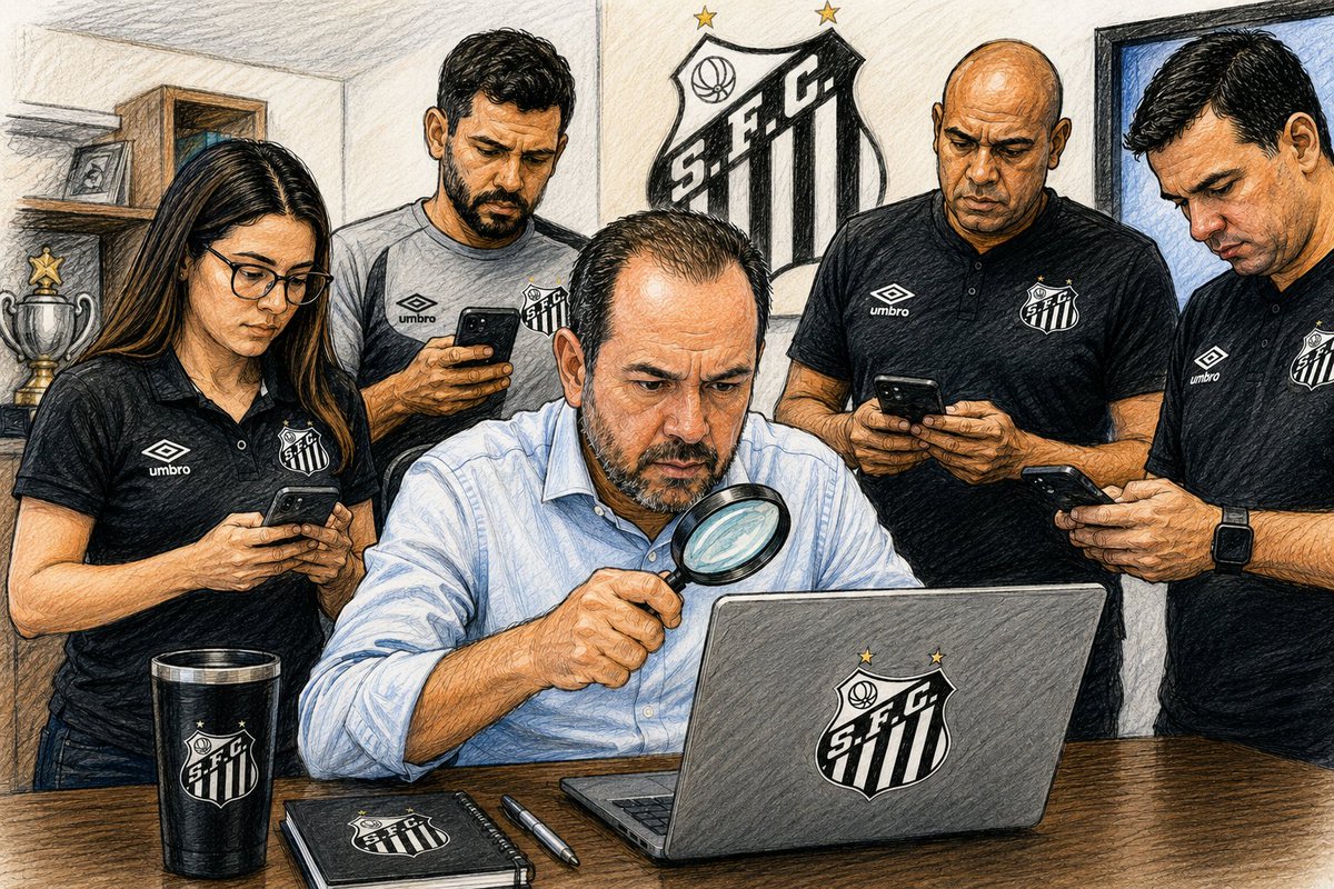 FUNCIONÁRIOS DO SANTOS SOB MONITORAMENTO

O gabinete de gestão de imagem de Marcelo Teixeira, que trabalha pela reeleição do presidente, está de olho na movimentação nas redes sociais dos funcionários do Santos Futebol Clube.

A ordem é expressa: é proibido curtir, compartilhar