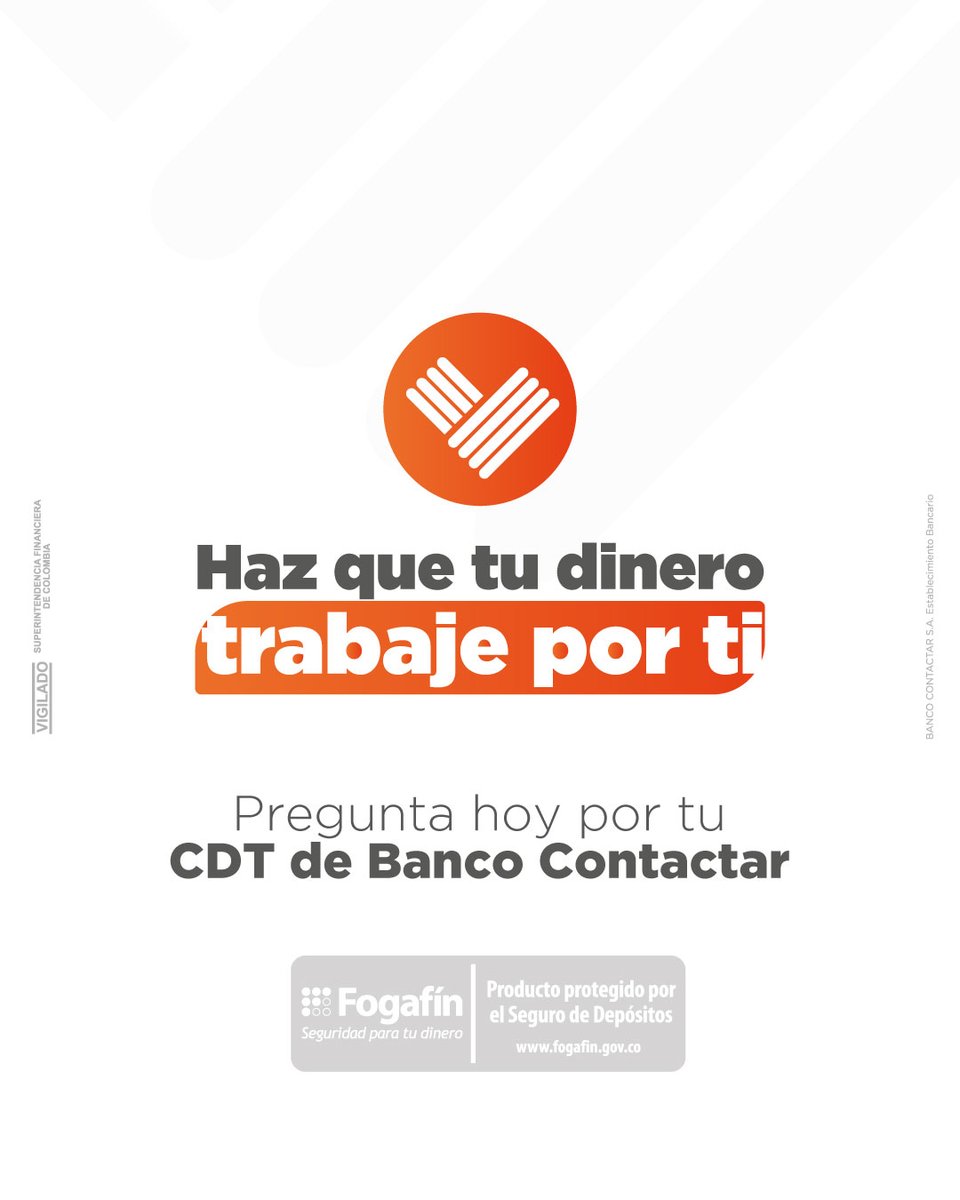 Banco Contactar tweet media