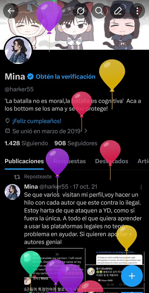 Mina tweet media