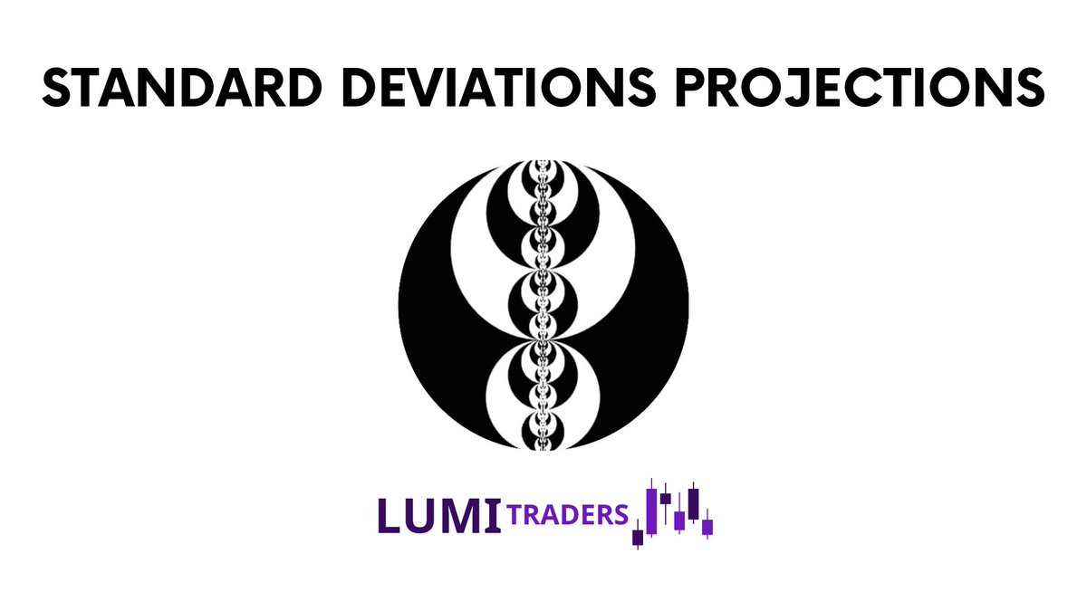 LumiTraders's tweet photo. Full Guide on Standard Deviation Projections! https://t.co/3LOnx15iea