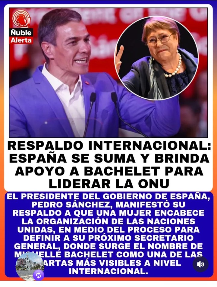 Bachelet a la ONU