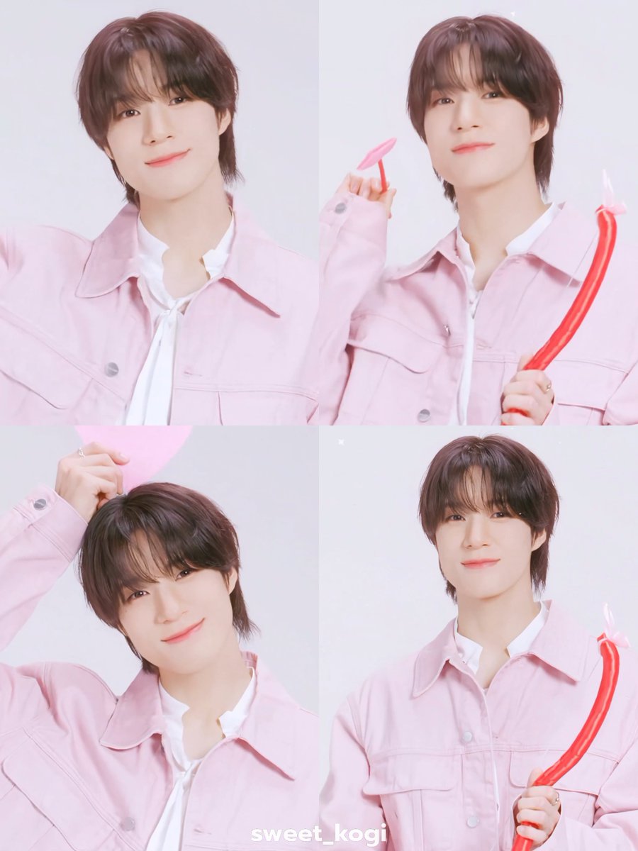 ผมยาว ๆ หน้าม้าบาง ๆ หน้าตาจิ้มลิ้ม แล้วสีชมพู น้องเจนโคตรน่ารัก