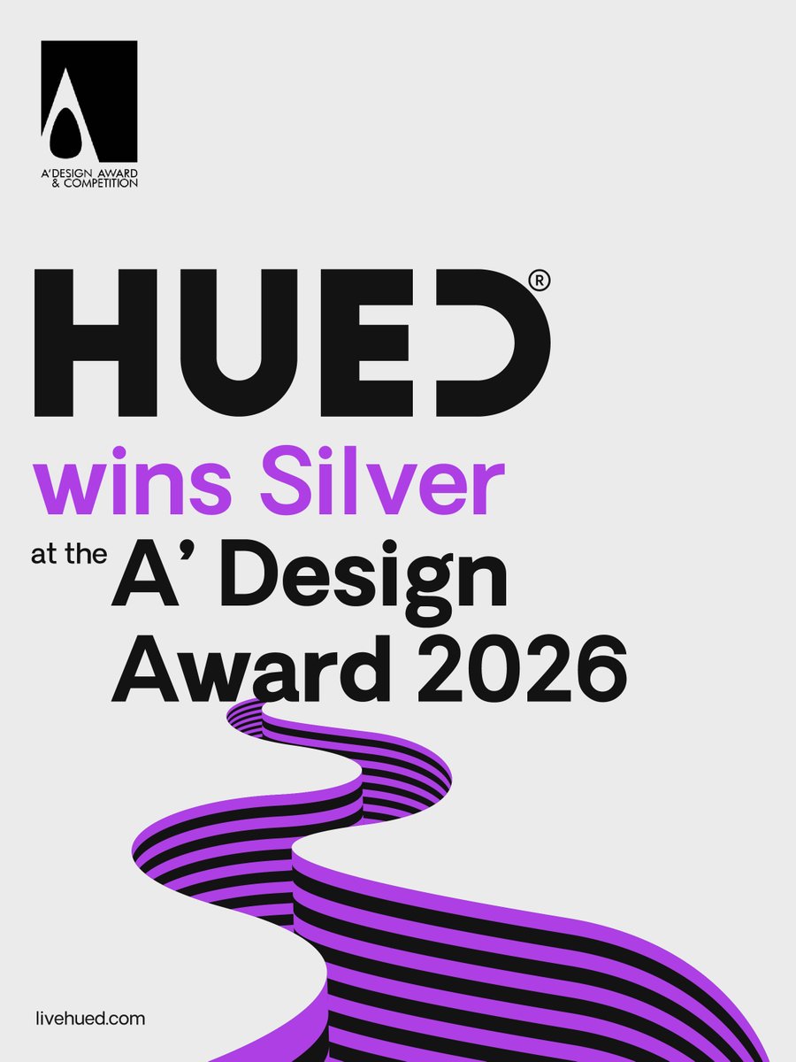 What started as an idea is now award-winning😍. 
HUED wins the Silver A’ Design Award 2026 for 
Corporate Brand Identity.

A milestone that reflects our journey in crafting design that connects, inspires, and creates impact. ✨✨👏🏻

#HUED
<a href="/adesignaward/">A' Design Award</a>
