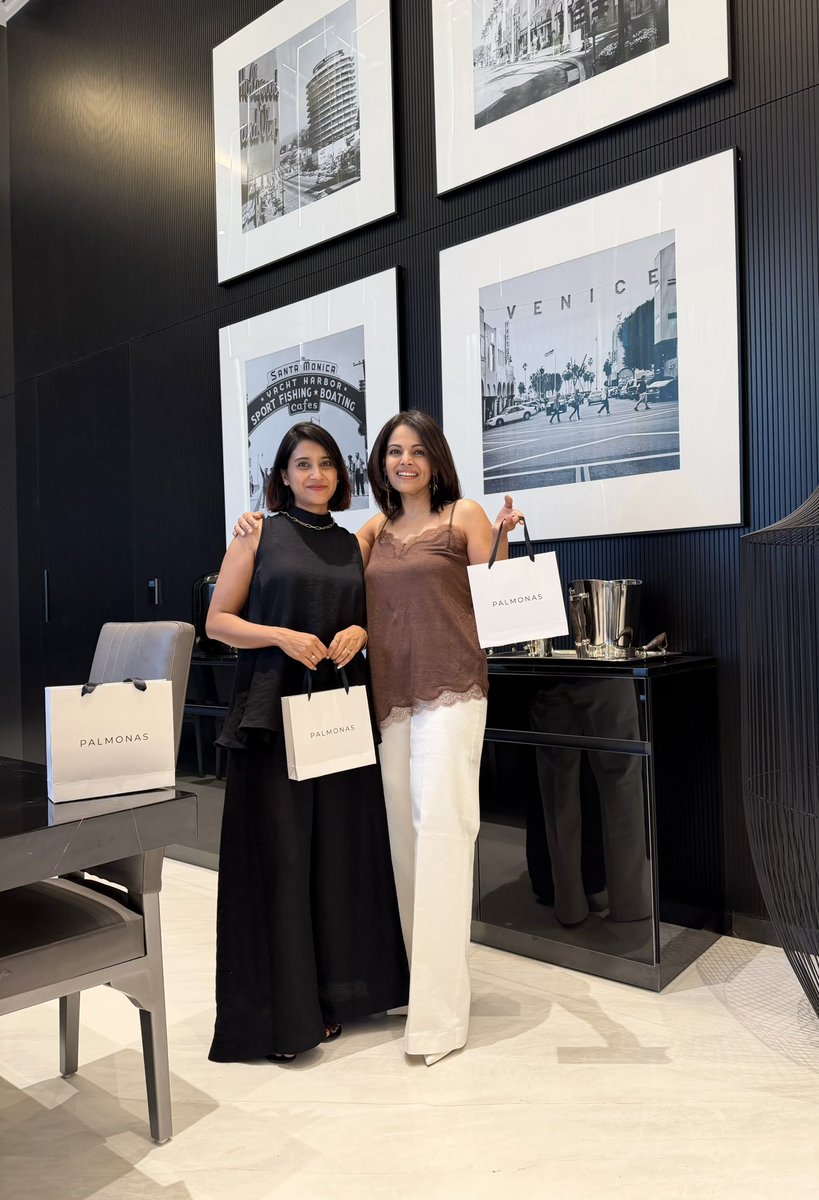 Devil wears PALMONAS 😎
I got almost 9X returns in 14 months, 750% growth in my <a href="/sharktank/">Sharktank</a>.india investment !!! Whoa 

I did a PARTIAL exit from PALMONAS @palmonas_official Season 4, to show the world the magic of my female founder Pallavi &amp; of my favourite show Shark Tank India,