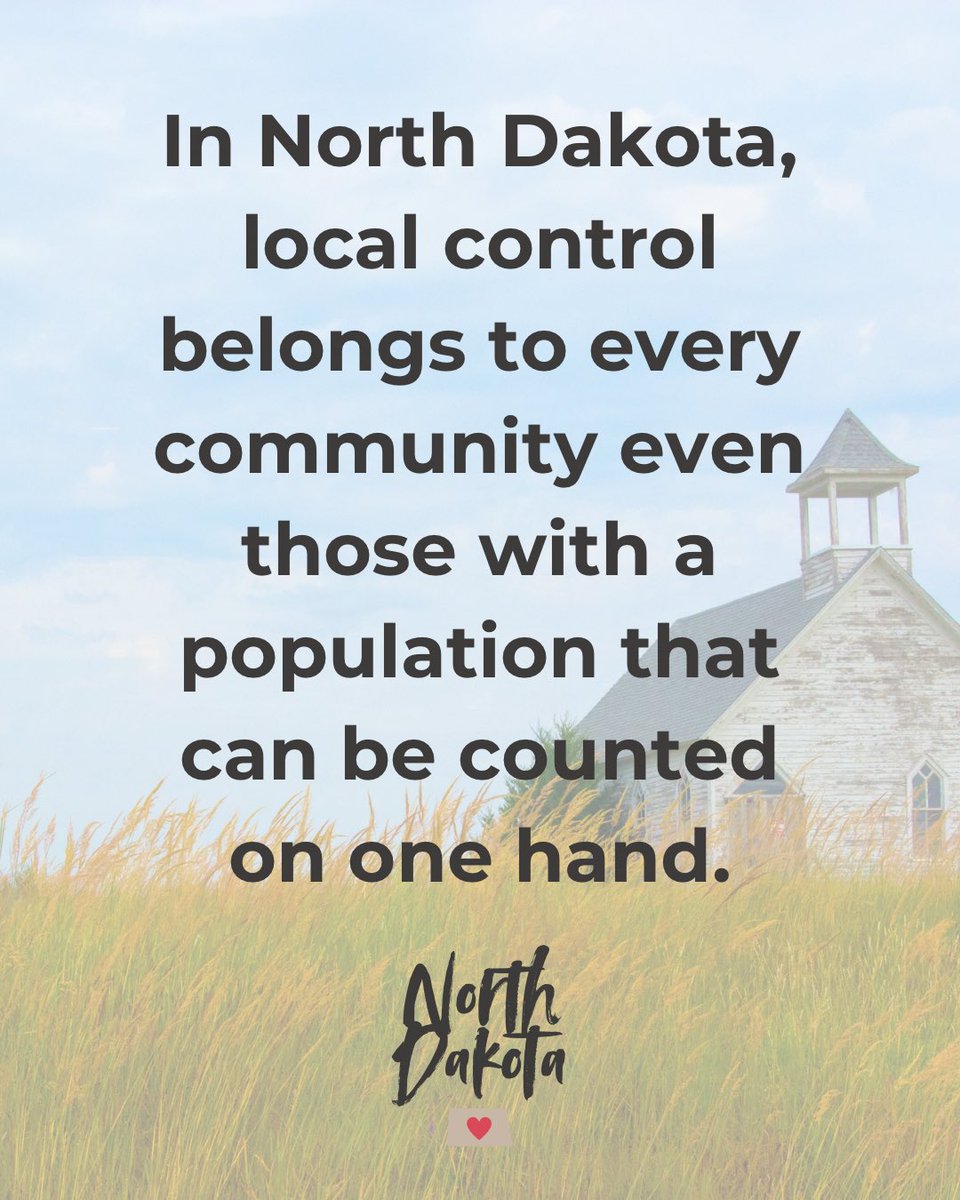AFPND's tweet photo. The North Dakota Advantage: Fact #11
In ND, a city of one still has a seat at the table. Ruso is a top 5 smallest U.S. city, proving we value local control at any scale.
Read about Ruso: https://t.co/YI8jttQZaj
Advantage: #NorthDakota
#AFP #ND #LocalControl #SmalltownLife https://t.co/uG26atjSOV