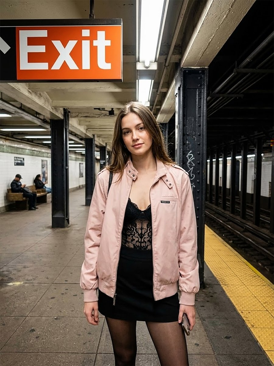MembersOnlyUSA's tweet photo. Downtown in the jacket. https://t.co/jzGK7YHfu4