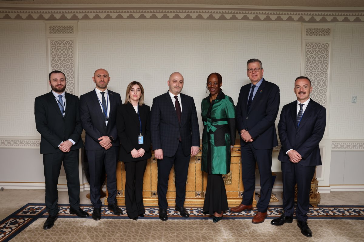 daniels_ugochi's tweet photo. One of the most valuable parts of #IMRF2026 has been the opportunity to exchange perspectives with Member States and government representatives from across regions.

These conversations are a reminder that migration policy depends on partnership and learning from one another. https://t.co/SojqO3jbUa