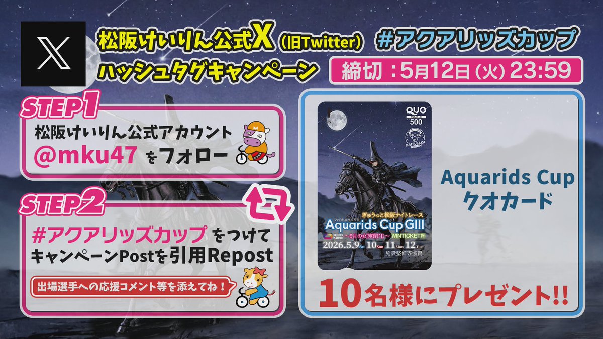 アクアリッズカップ 選手のみなさん頑張れ୧꒰*´꒳`*꒱૭✧
