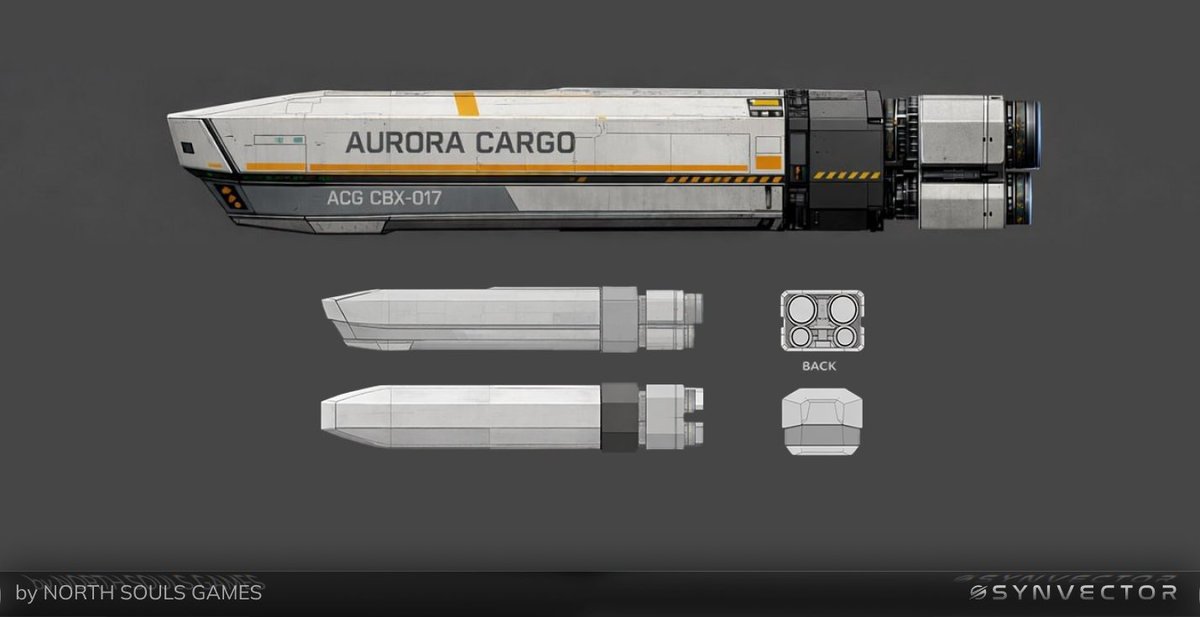 Art: Trading Barge

We present to your attention the concept of a trading barge. The ship does not carry functionality as such, but rather is used to create "visual noise".

What do you think the barge should look like in your opinion?

#art #gamedev #indiegames #indiegamedev