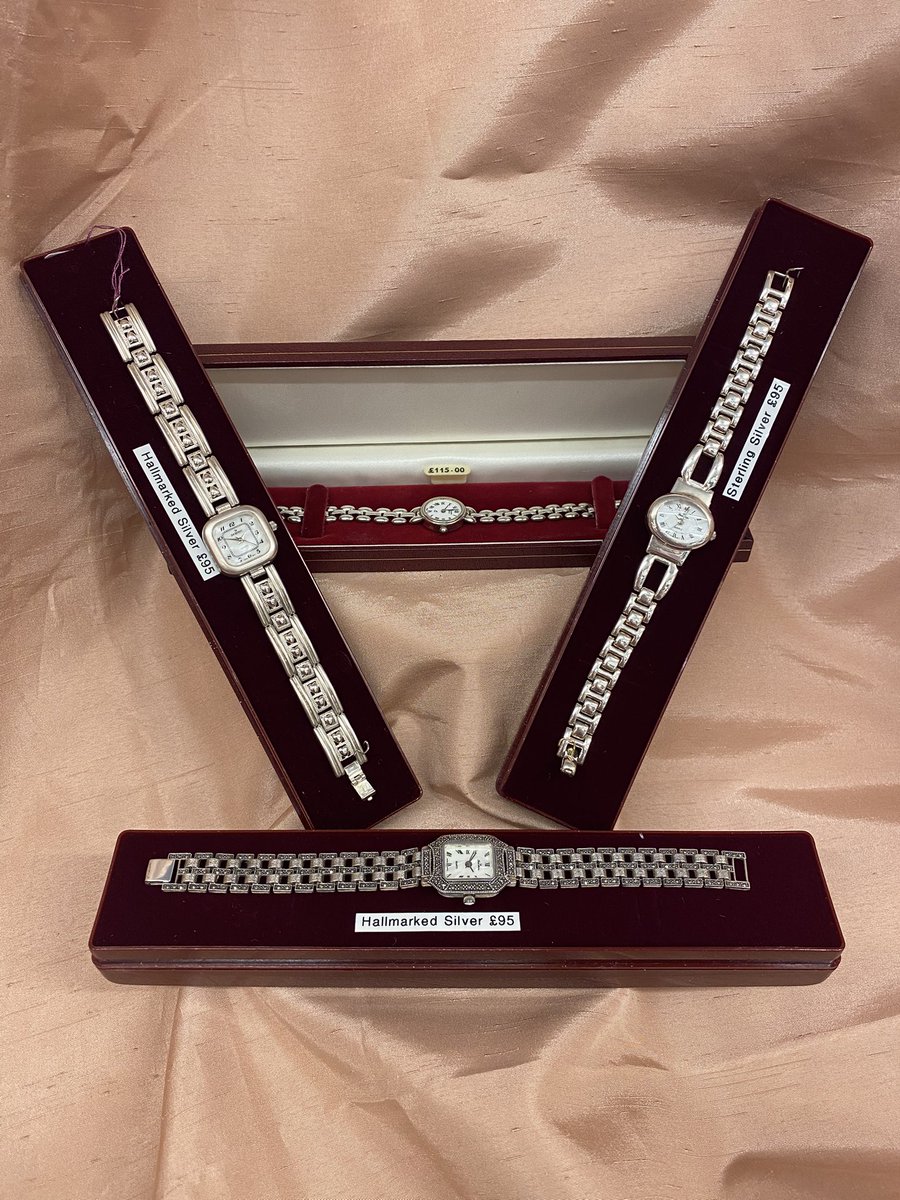 BoormansJ's tweet photo. Looking for something special then we have some beautiful silver watches and pocket watches, timeless pieces that make the perfect gift or treat to yourself. #SilverWatch #pocketWatch #BoormansJewellers #Gifts #Treatyourself #Timeless https://t.co/dbadZ5ASmV