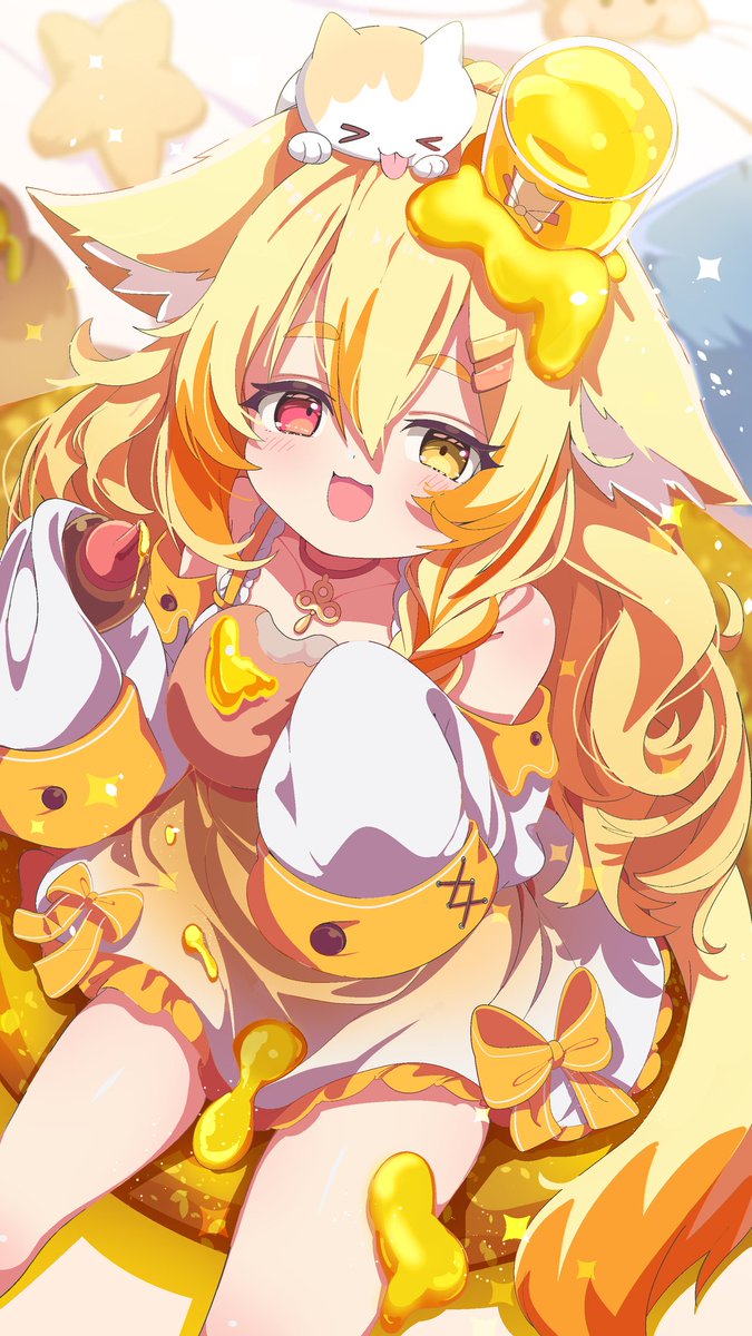 GOLDEN✧フクロウさんのオルゴナイト♥うさねこさま♥専用です 蜂蜜ねこるですにょろ～ん(ᐢ ˙꒳​˙ᐢ )🍯 🎮＆🎨配信メインで たまに
