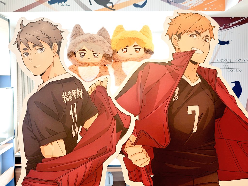 tak609's tweet photo. 今日は双子とお泊り🥰🫰
🧡🦊🏐🦊🩶 https://t.co/8vaRcuInu1