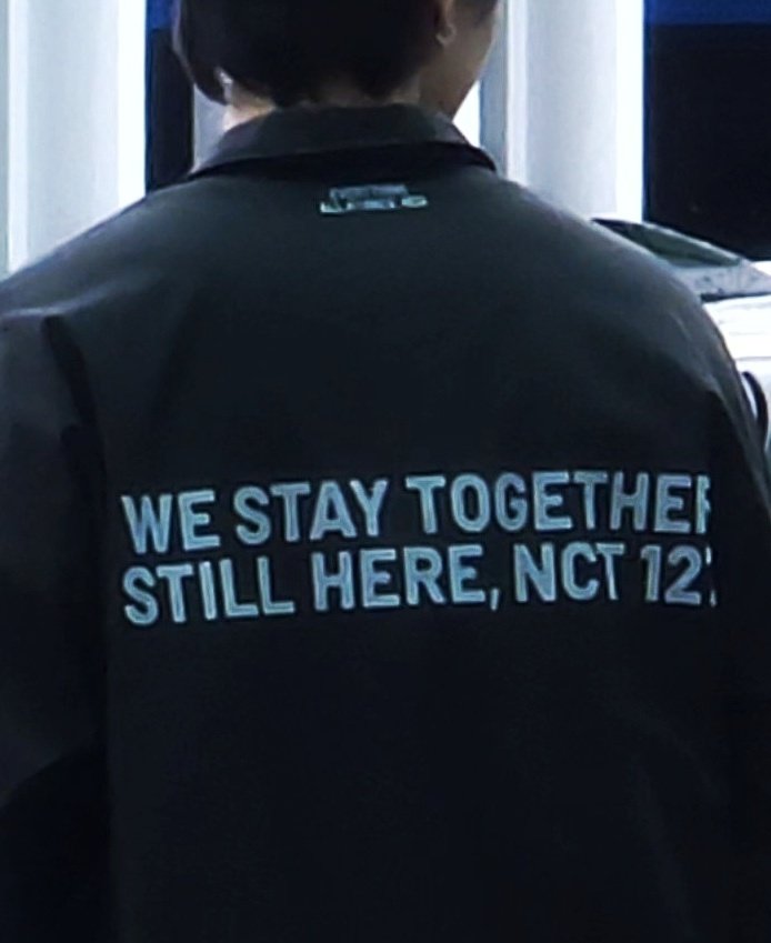 #NCT127 

   “DON'T CARE BOUT A THANG
     AY GET OUT MY WAY”

                          “WE STAY TOGETHER
                          STILL HERE, NCT 127”
