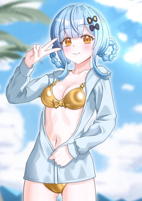 描けって言われて描いたGWシェリー(大遅刻) #まのさば #まのさば二次創作