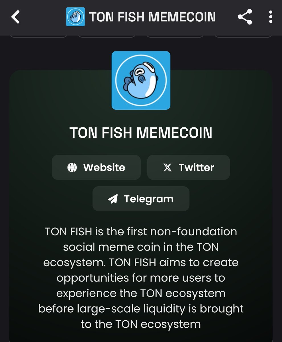 BUY $FISH

<a href="/tonfish_tg/">TON FISH</a>