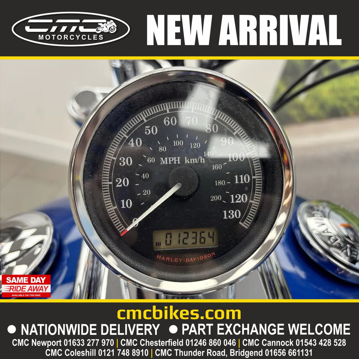 CMCBikes's tweet photo. Reserve this CMC approved Harley Davidson Softail Rocker C
or any of our 100's of used bikes today with a £100 deposit.

2008, 58' registration, only 12,330 miles, Harley Davidson Softail Rocker C. £9,999.

https://t.co/mK3AgqgMIQ

If it's bikes, it's CMC https://t.co/Ct6bqIVR8d