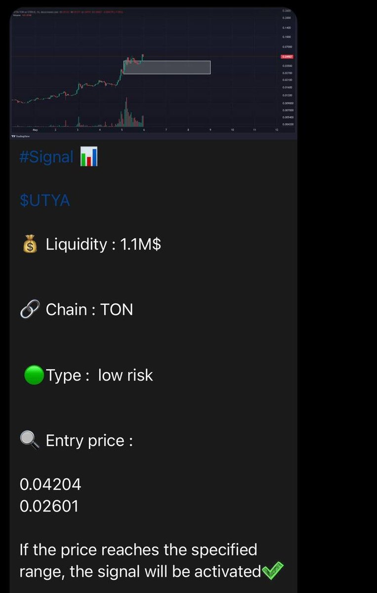 cryptosafari_'s tweet photo. $UTYA +45% in <24h — another VIP hit.

The edge isn’t “signals.”
It’s timing + execution before the crowd notices. 🧠⚠️

If you want daily setups like this, message https://t.co/O4B0Glwtd3 to join the VIP. https://t.co/awieQC0GS7