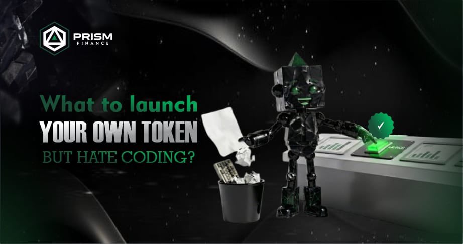 PRISMEVM's tweet photo. Want your own token without writing a single line of code?

With Prism Finance Dapp Builder, you can:
→ Mint tokens instantly
→ Customize easily
→ Launch your project faster than ever

No devs. No hassle. Just pure blockchain power.

Try it now: https://t.co/7N3PZI7aS0

Tag a founder who needs this! 🔥

#CreateToken #PrismFinance #NoCode