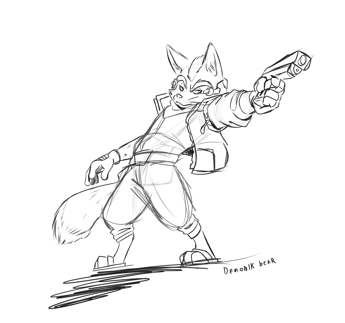 Demonik_bear's tweet photo. New Star Fox game looks Cool As Fuck Ngl https://t.co/8BQLWAJqFo