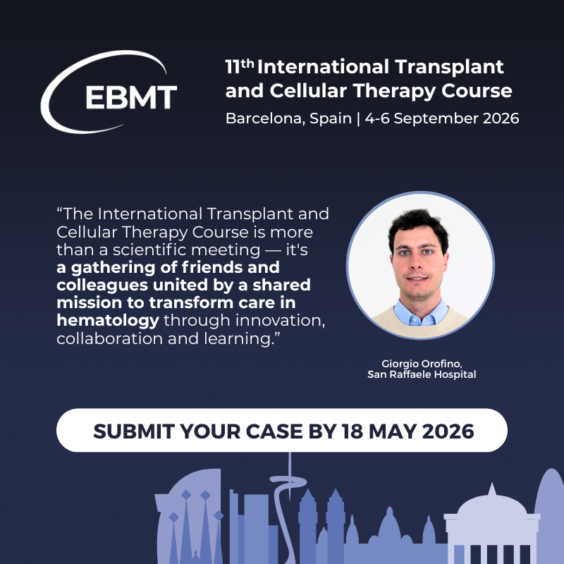 EBMT tweet media