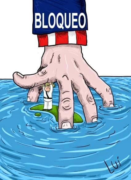 El BLOQUEO si EXISTE y está  MATANDO al PUEBLO de CUBA.