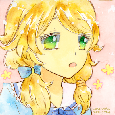 role_role8's tweet photo. ドローイングこずえちゃん。「おしごとーー？いくーー？？？。がんばってーーー。」 https://t.co/pIWNOQsN3N