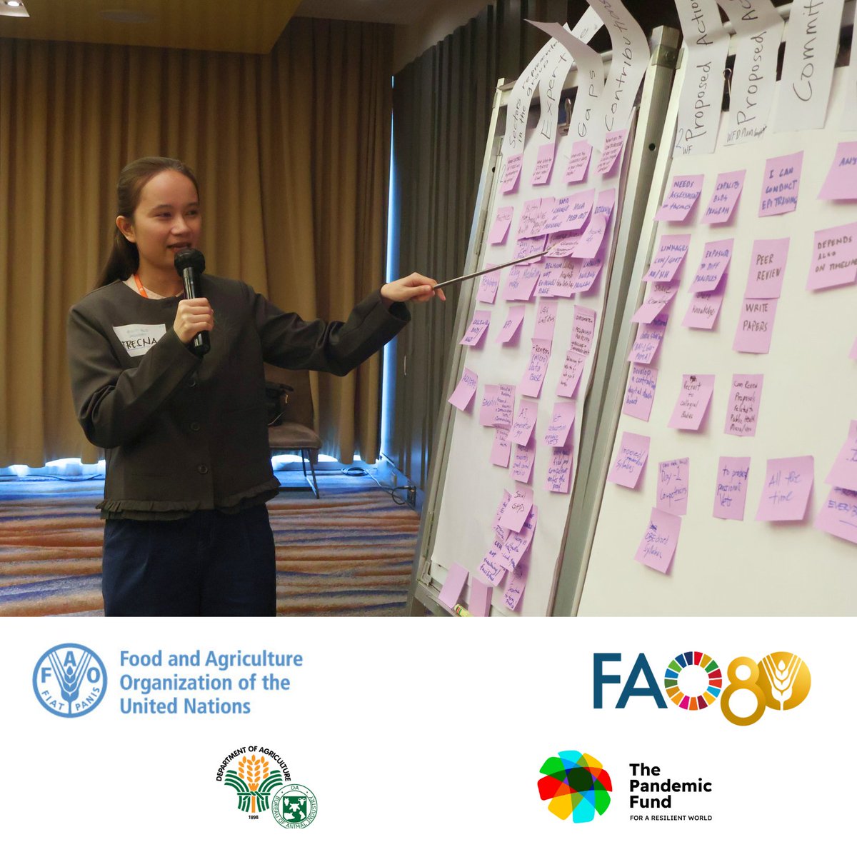 FAOPhilippines's tweet photo. Through collaborative discussions, stakeholders contributed insights on workforce mapping, competencies, governance, and future actions to strengthen the #VeterinaryWorkforce.
#OneHealth #AnimalHealth #HealthSecurity #ResilientPhilippines https://t.co/qTnnpibEAT